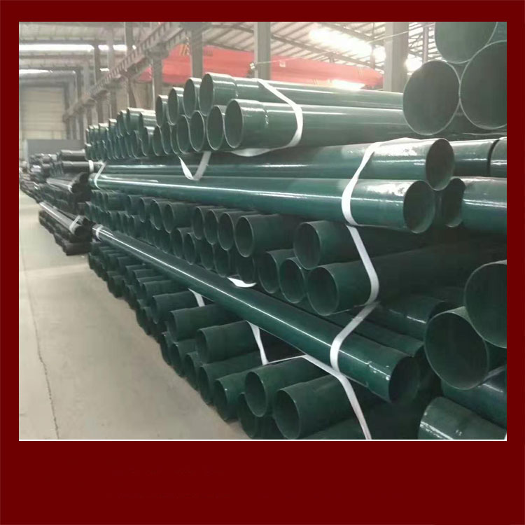 甘肃兰州涂塑钢管规格型号加工-青海西宁电力和排水用涂塑钢管